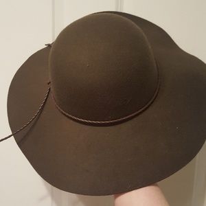 Olive Felt Fashion Hat